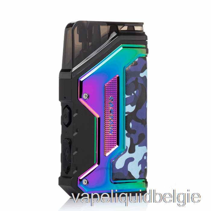 Vape België Ijoy Captain Airgo 15w Pod-systeem Blauwe Camo